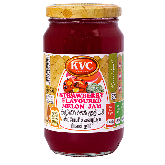 KVC JAM - STRAWBERY & MELON 450G