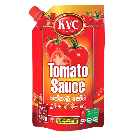 KVC SAUCE - TOMATO 400G (POUCH)