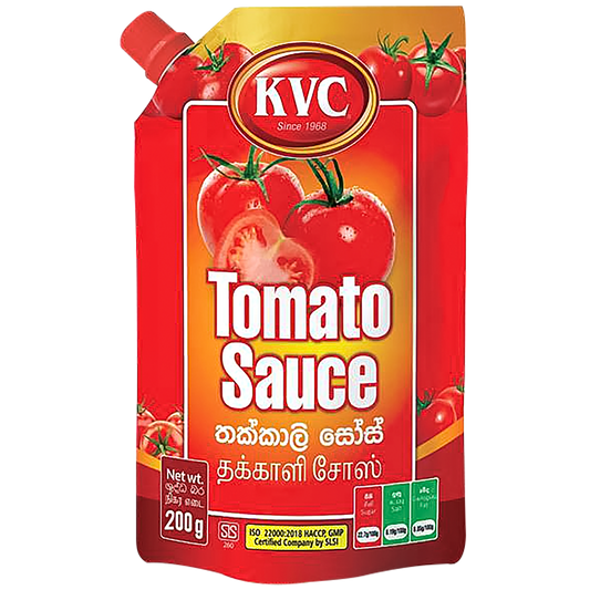 KVC SAUCE - TOMATO 200G (POUCH)