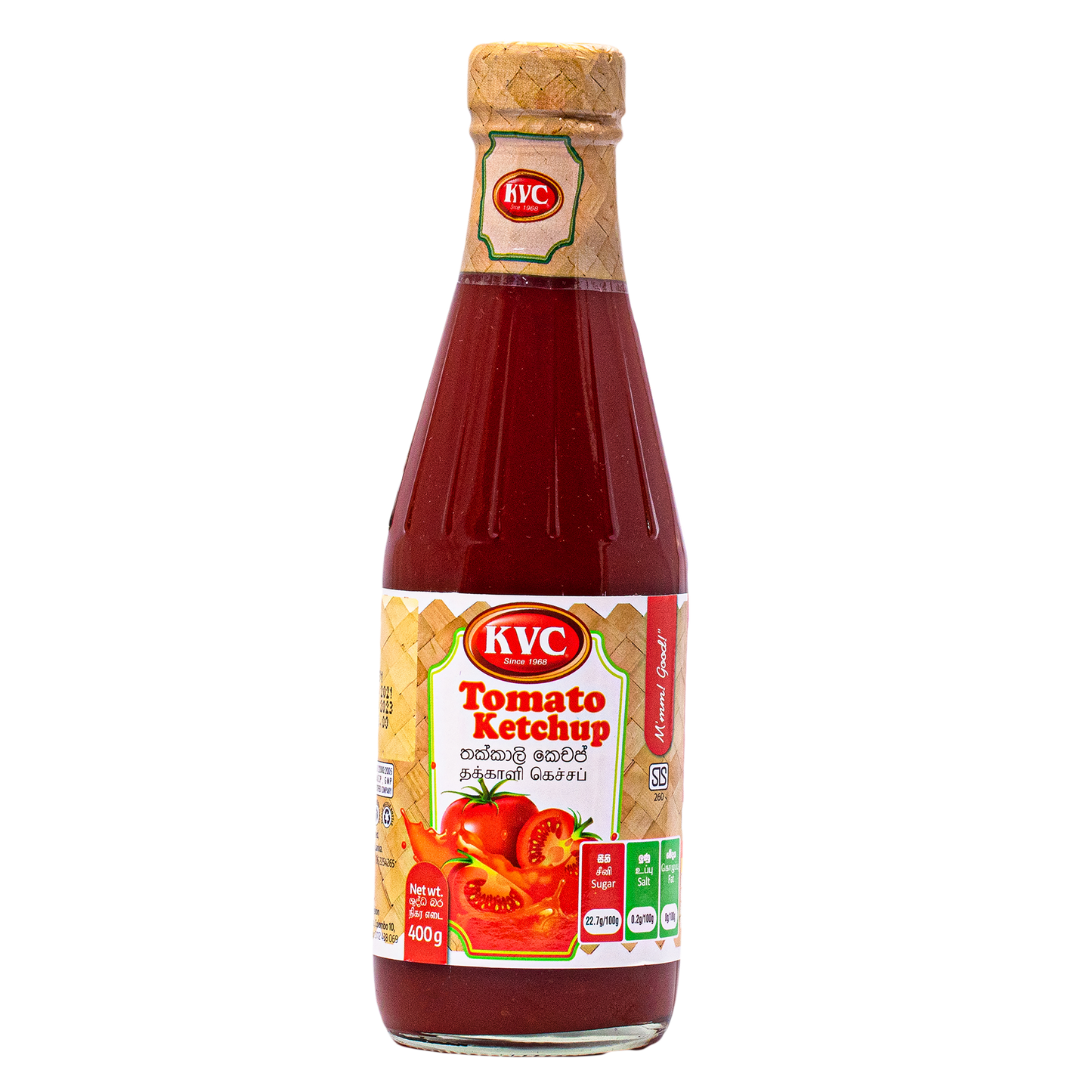 KVC SAUCE - TOMATO KETCHUP 400G