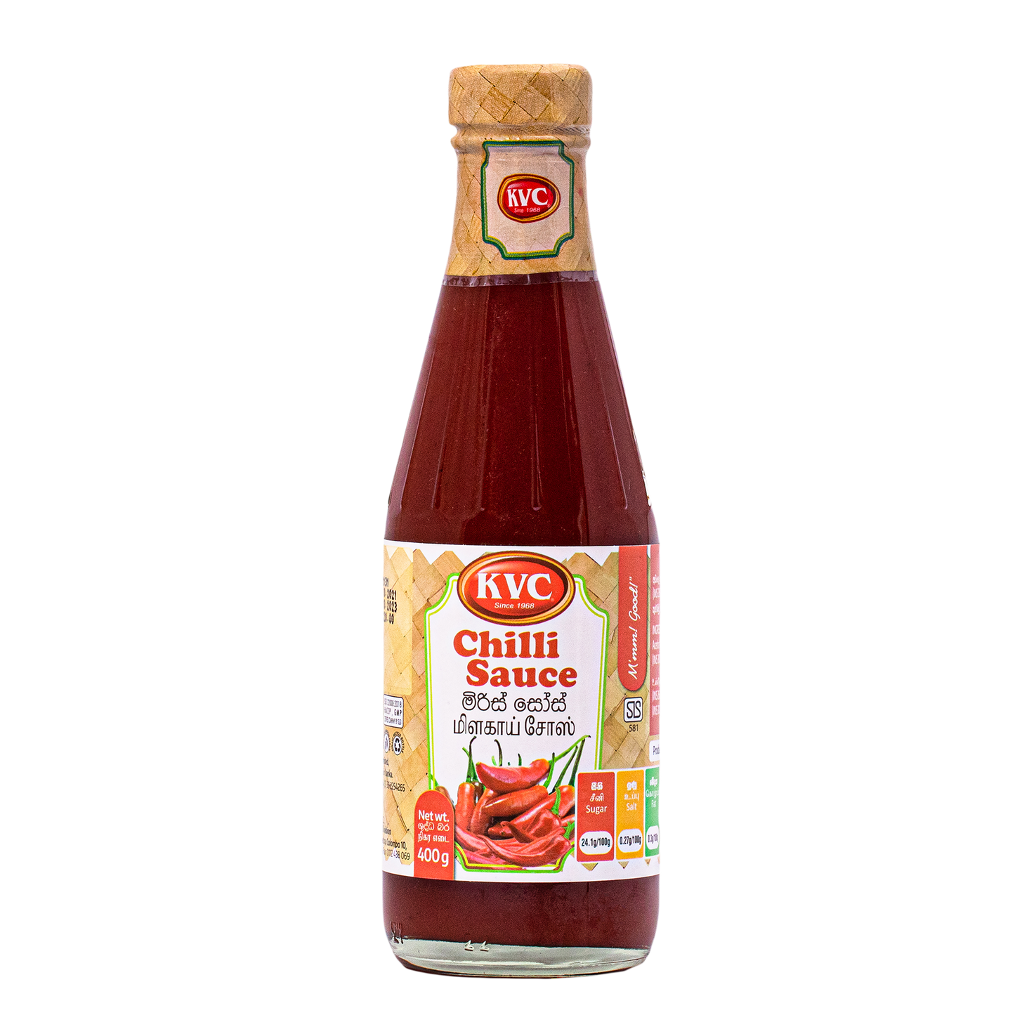 KVC SAUCE - CHILLI 400G