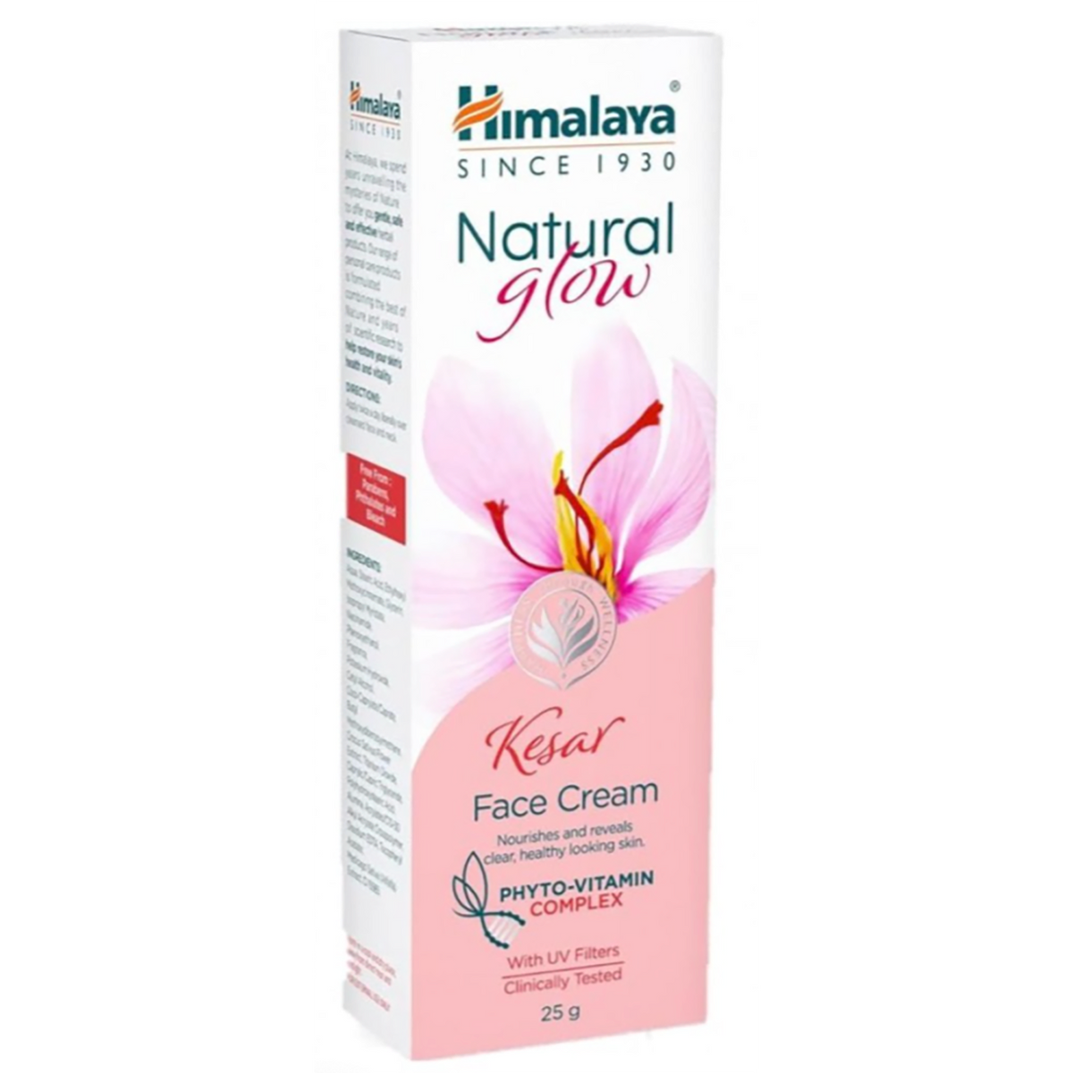 HIMALAYA NATURAL GLOW KESAR  FACE WASH 100ML