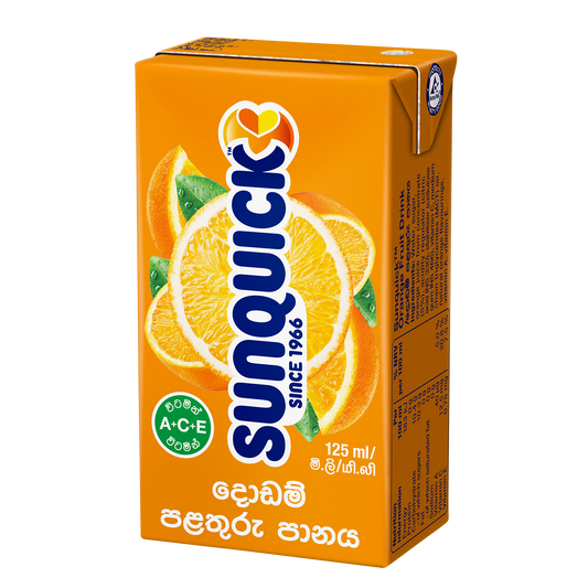 SUNQUICK BIBI 125 ML - ORANGE