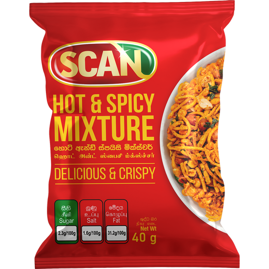 SCAN HOT & SPICY MIXTURE 40G