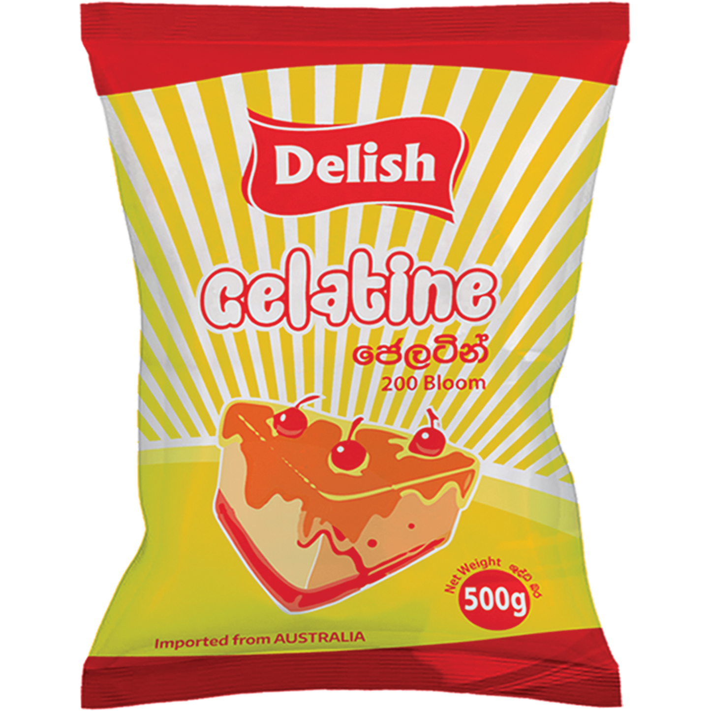 DELISH GELATINE 500G