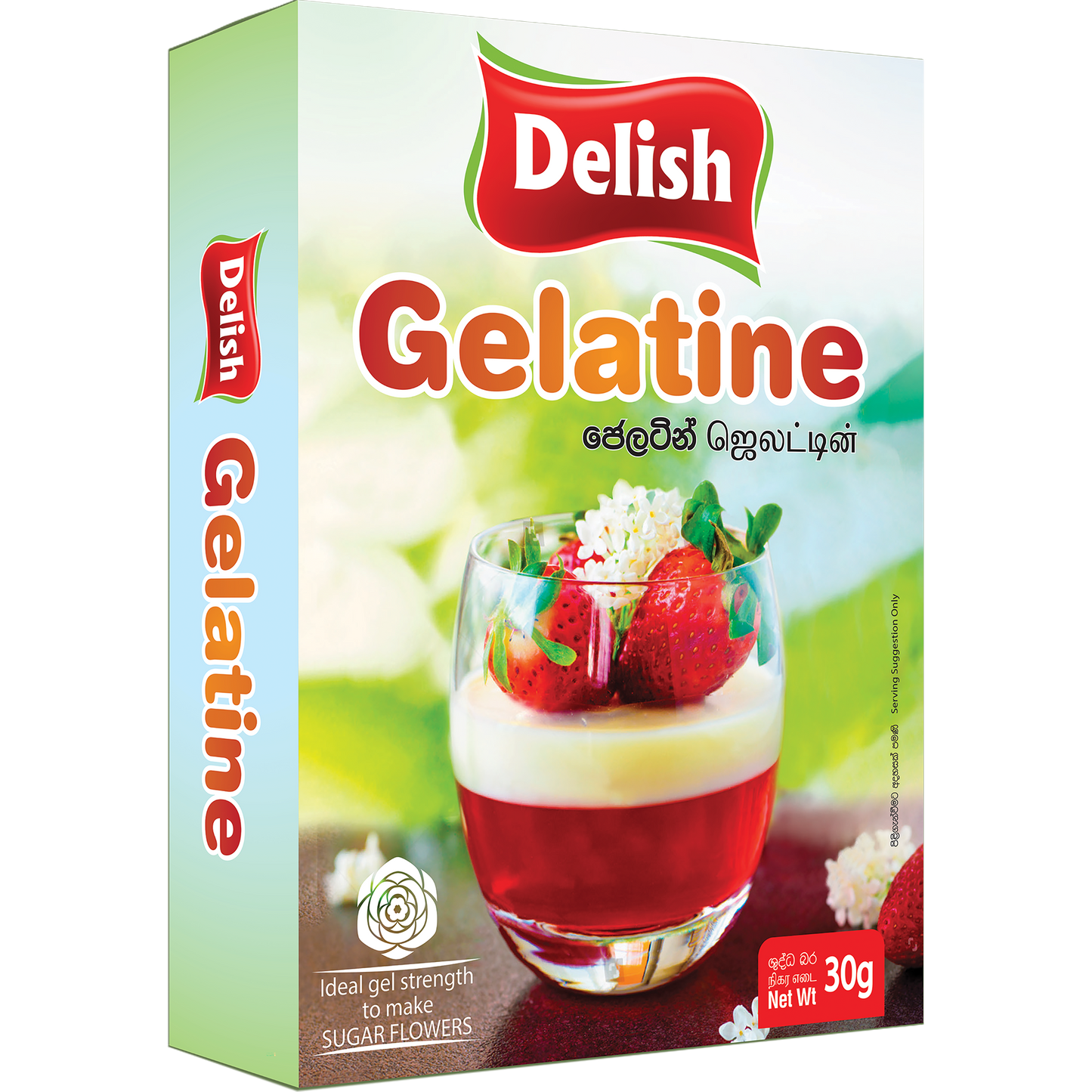 DELISH GELATINE 30G