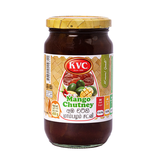 KVC CHUTNEY - MANGO 450G