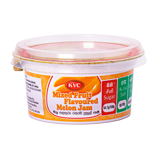 KVC JAM-MIXED FR/T FLAVO & MELON 100G
