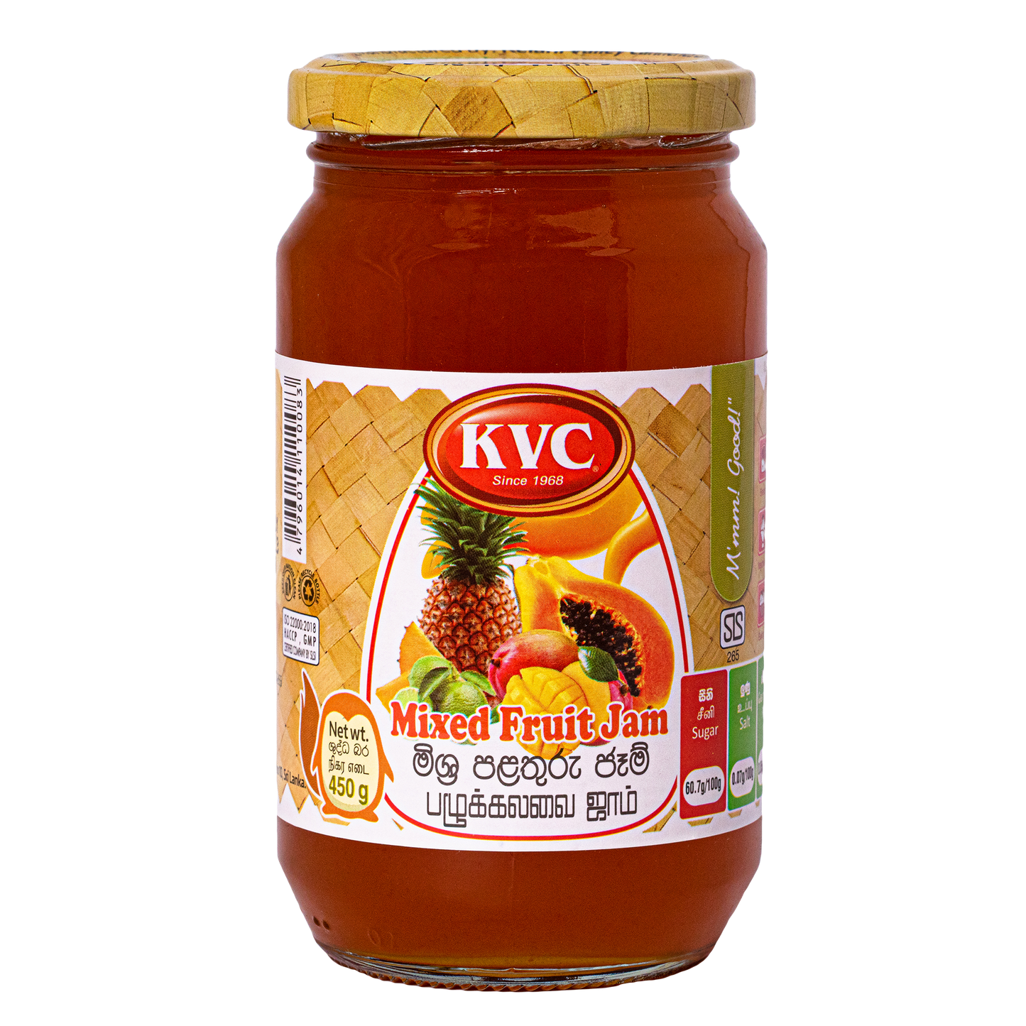 KVC JAM - MIXED FRUIT 450G