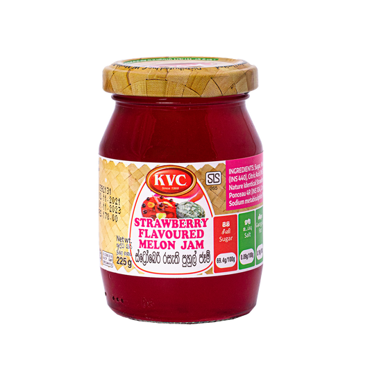 KVC JAM - STRAWBERY & MELON 225G
