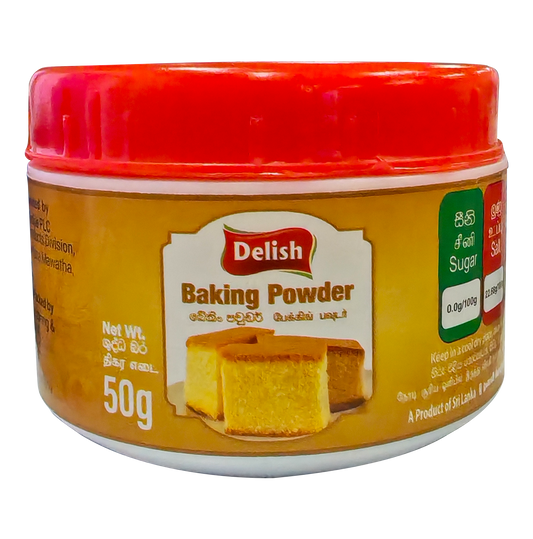 Delish Baking Powder 50G