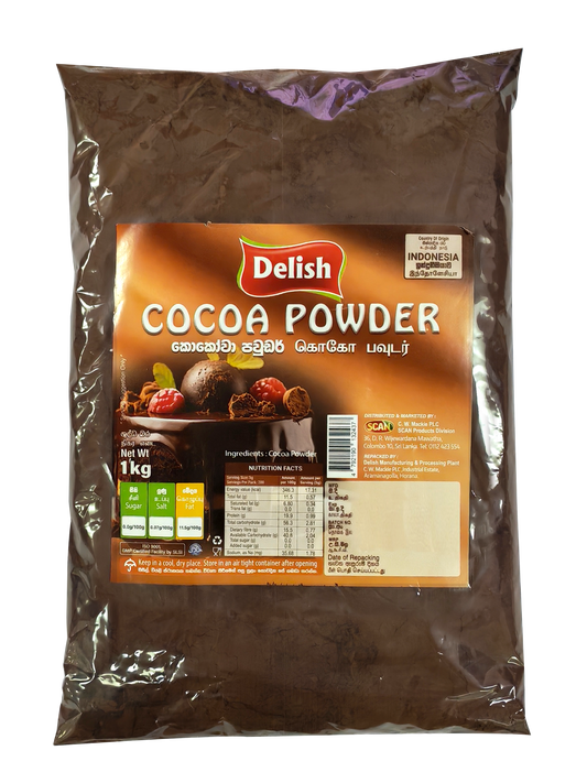 DELISH COCOA POWDER 1KG
