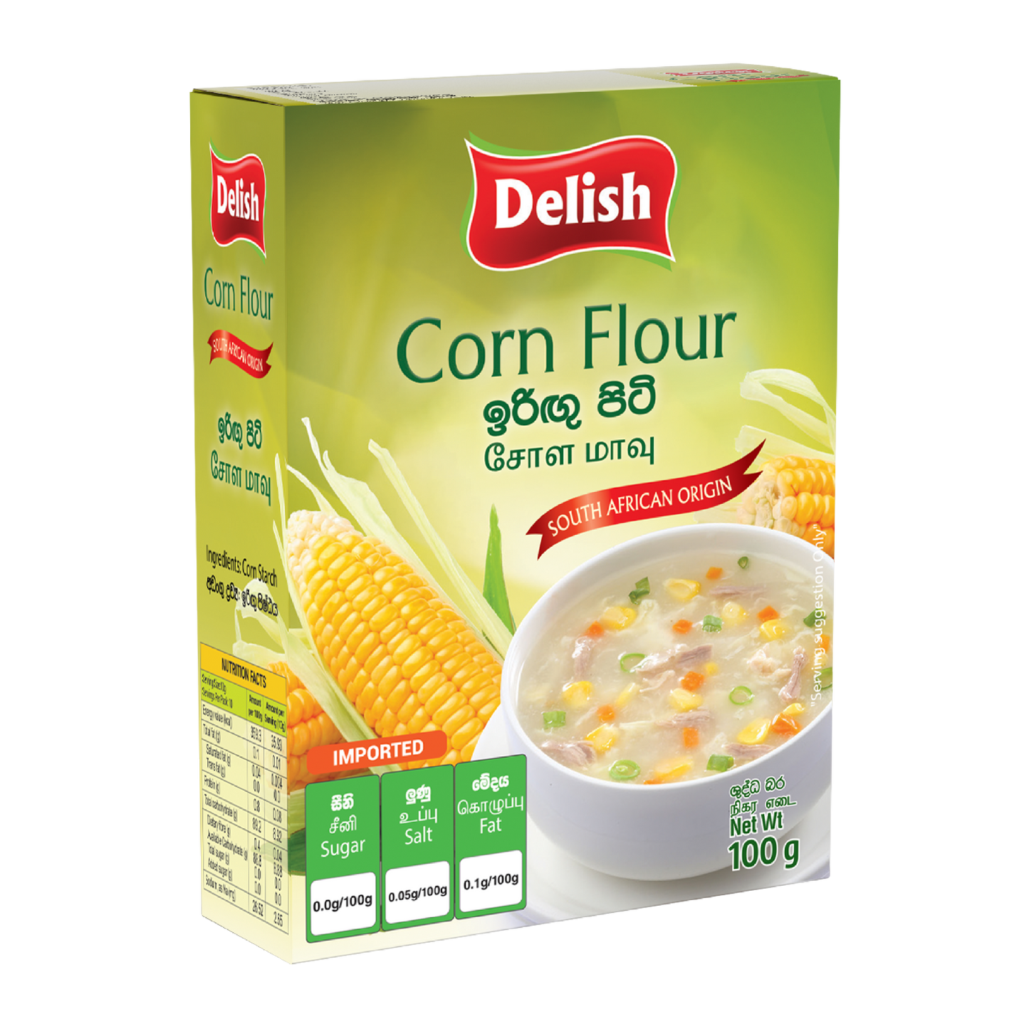 Delish Corn Flour 100G
