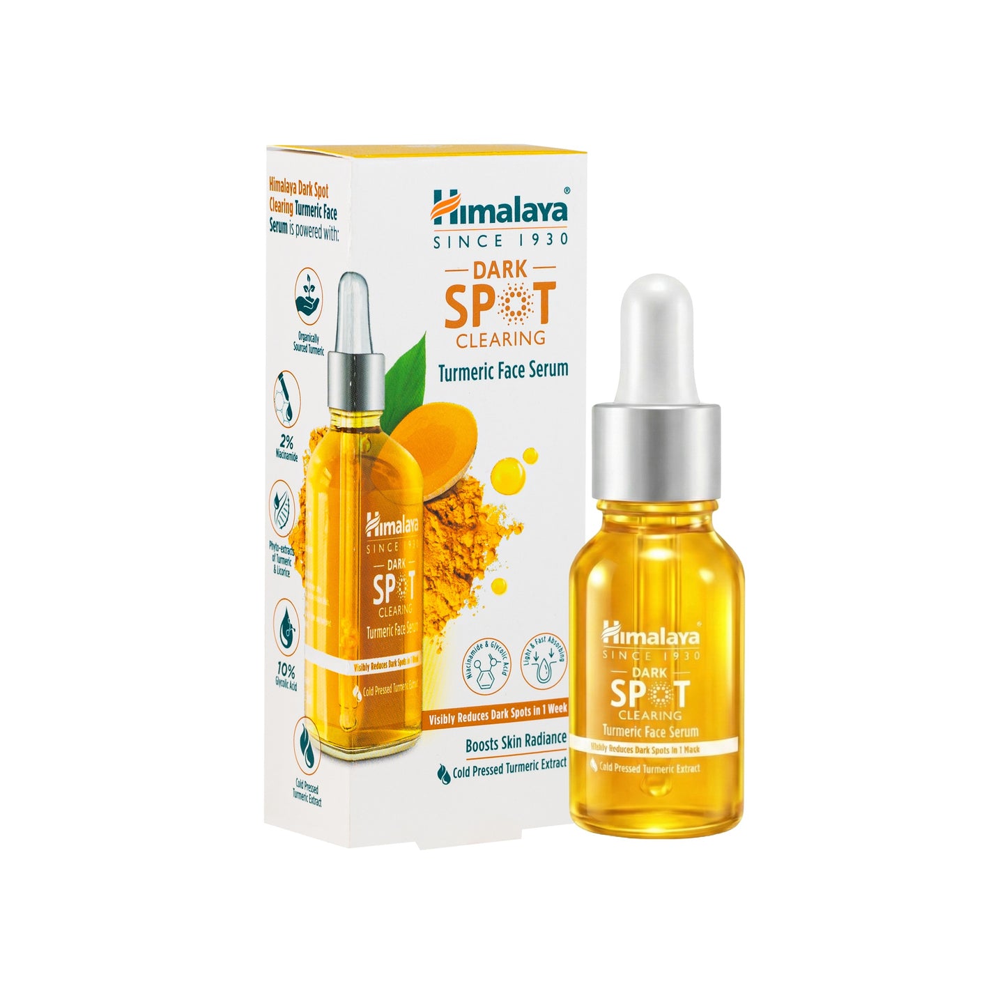 Dark Sport Clearing Turmeric Face serum 15ml