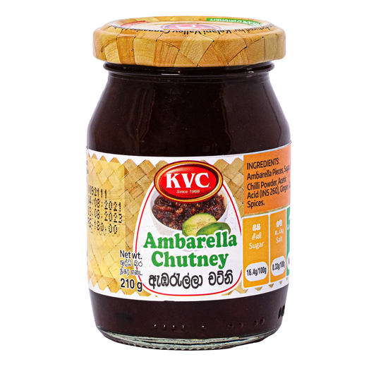 KVC CHUTNEY - AMBERELLA 210G