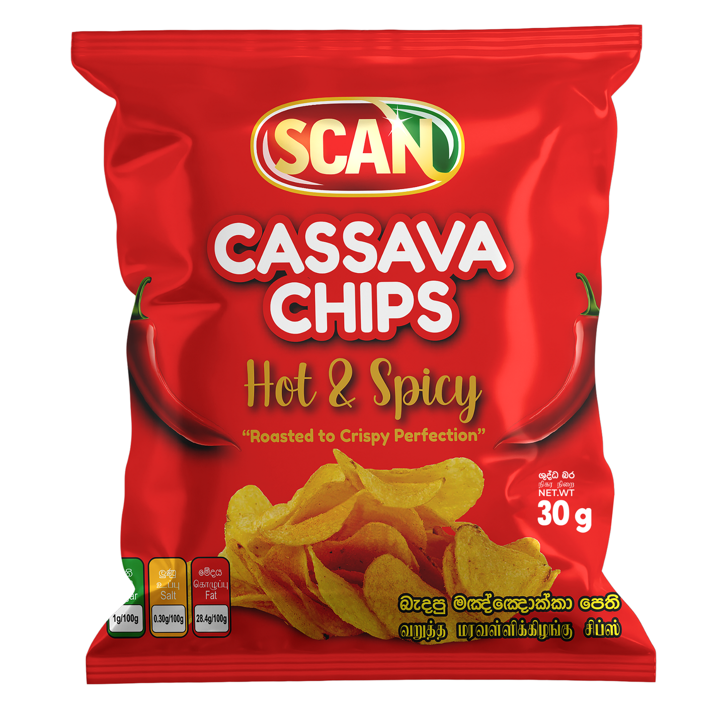 Scan cassava Hot & Spicy 30G