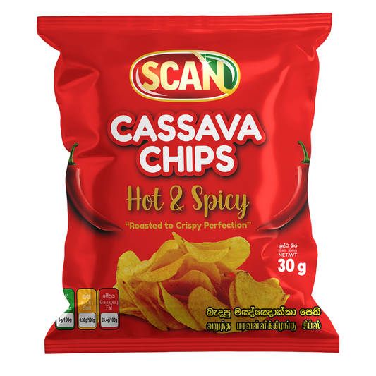 Scan cassava Hot & Spicy 30G